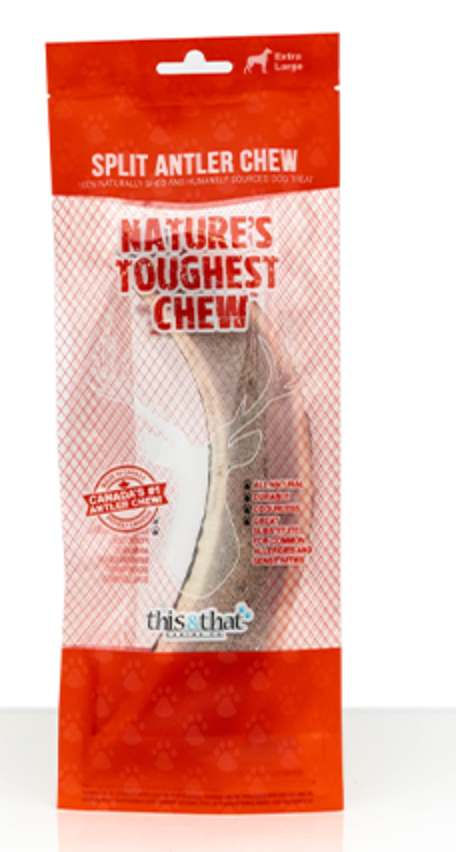 This &amp; That Split Antler Chew
