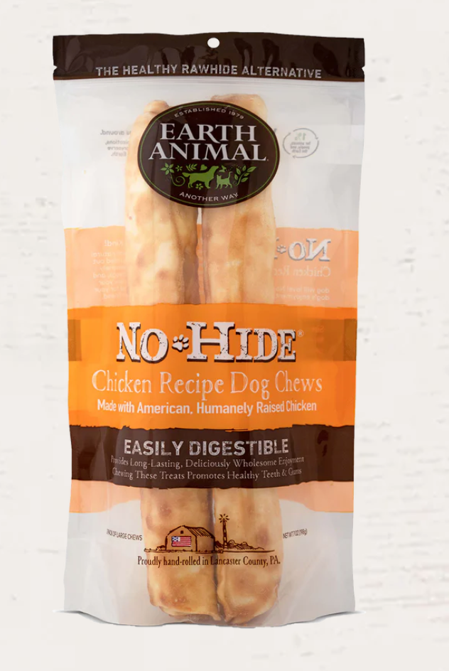 Earth Animal No-Hide Chicken Chew Dog Treats