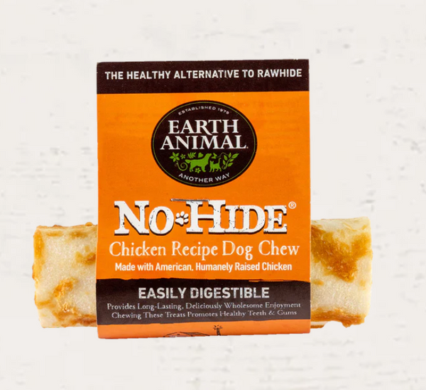 Earth animal no hide chicken recipe dog hot sale chews