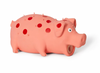 Bud&#39;z Latex Squeaker Spotted Pig Dog Toy