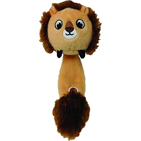 Spot Squish & Squeak Lion Dog Toy (10")