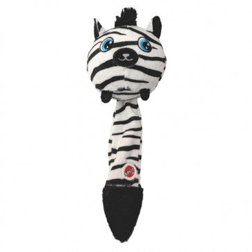Spot Squish & Squeak Zebra Dog Toy (10")
