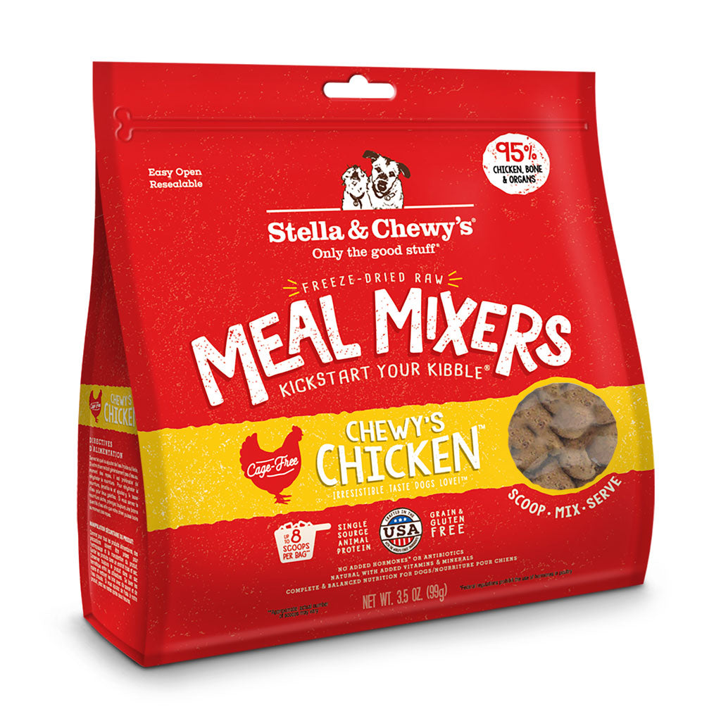 Stella &amp; Chewy&#39;s Dog Freeze Dried Chicken Meal Mixers