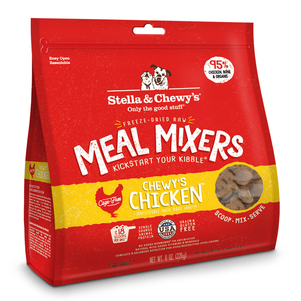 Stella &amp; Chewy&#39;s Dog Freeze Dried Chicken Meal Mixers