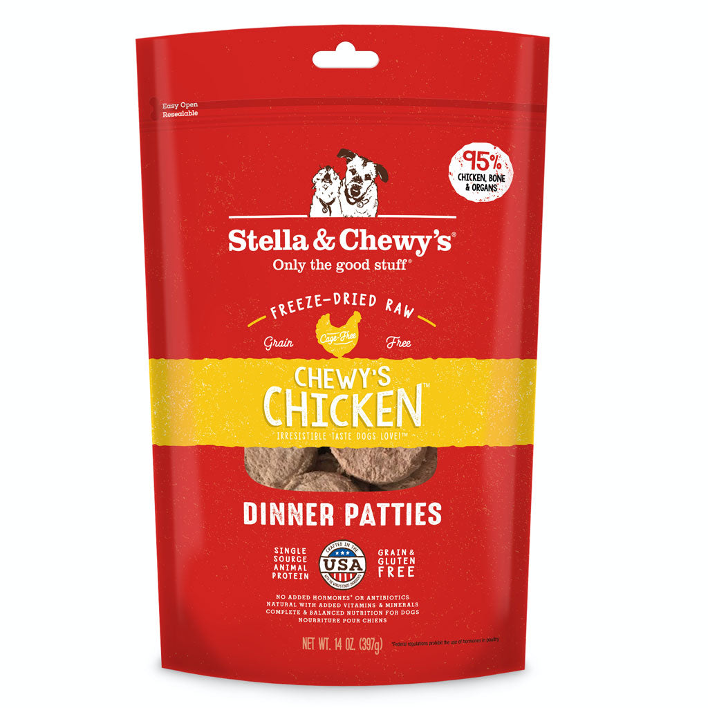 Stella &amp; Chewy&#39;s Dog Freeze Dried Chicken Dinner