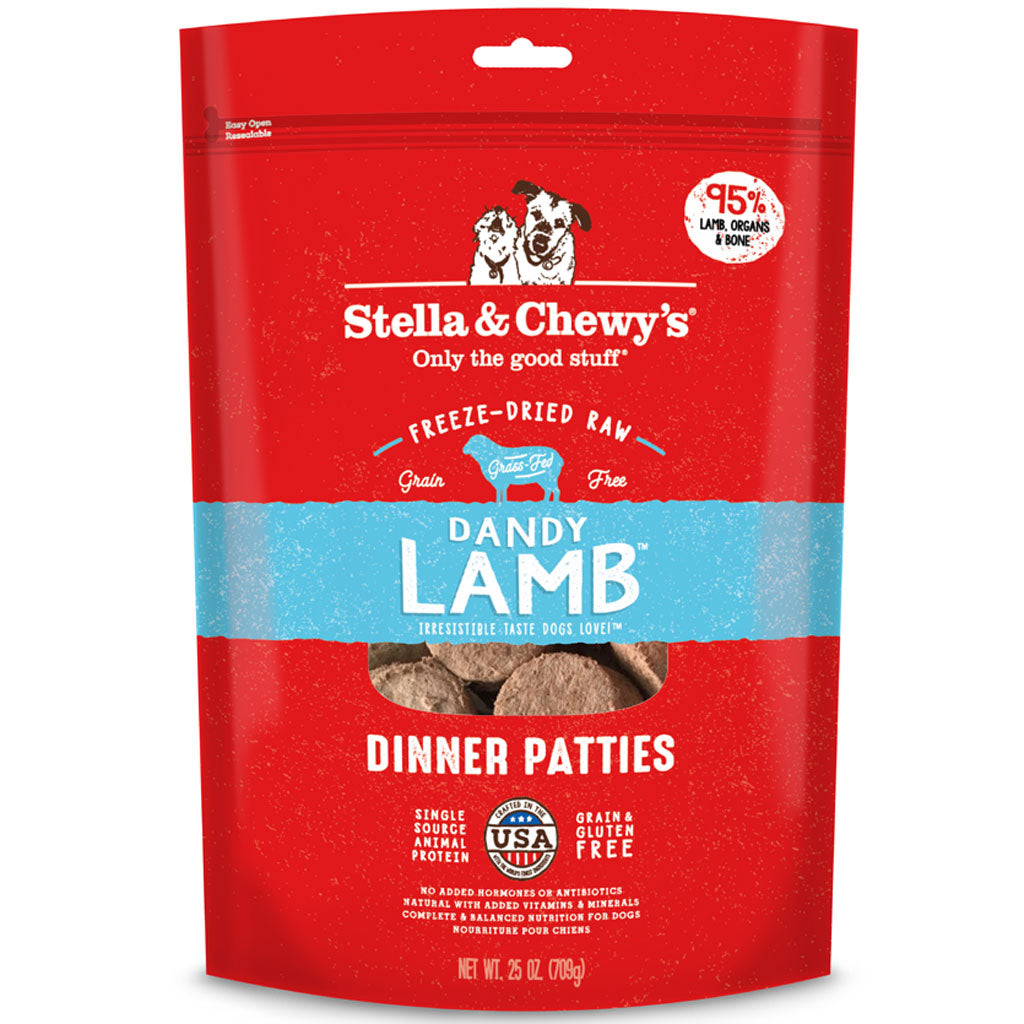 Stella Chewy s Dog Freeze Dried Dandy Lamb Dinner Wooftown.ca