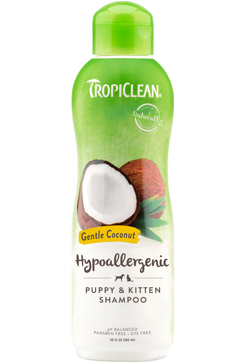 TropiClean Hypoallergenic Puppy Shampoo 20oz 592ml