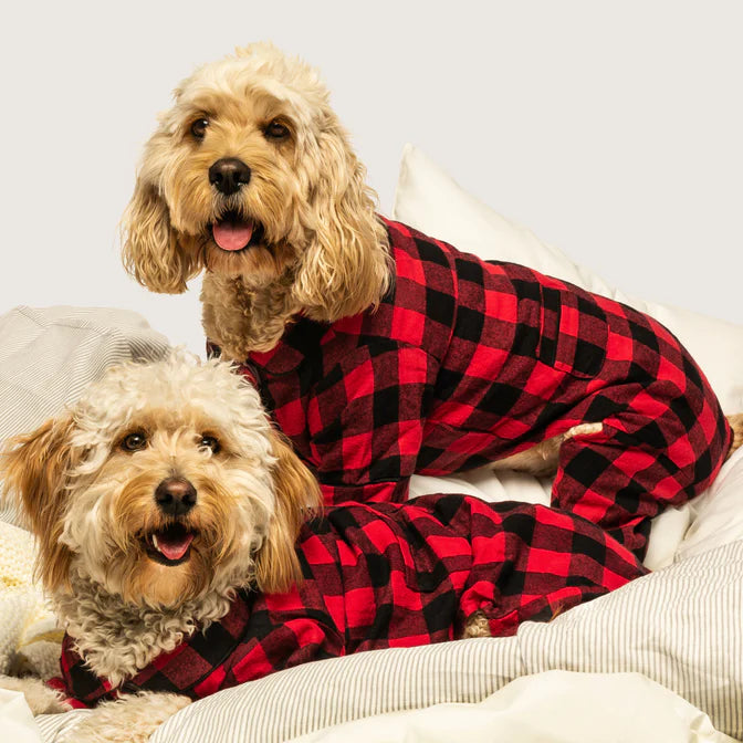 Fabdog Buffalo Check Pajamas
