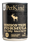 PetKind Venison Tripe Canned Dog Food (13oz/369g)