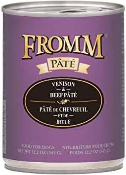 Fromm Gold Venison & Beef Pâté GF Canned Dog Food (12.2oz/345g)