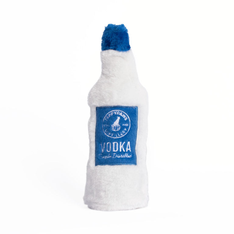 Zippy Paws Happy Hour Crusherz Vodka Dog Toy