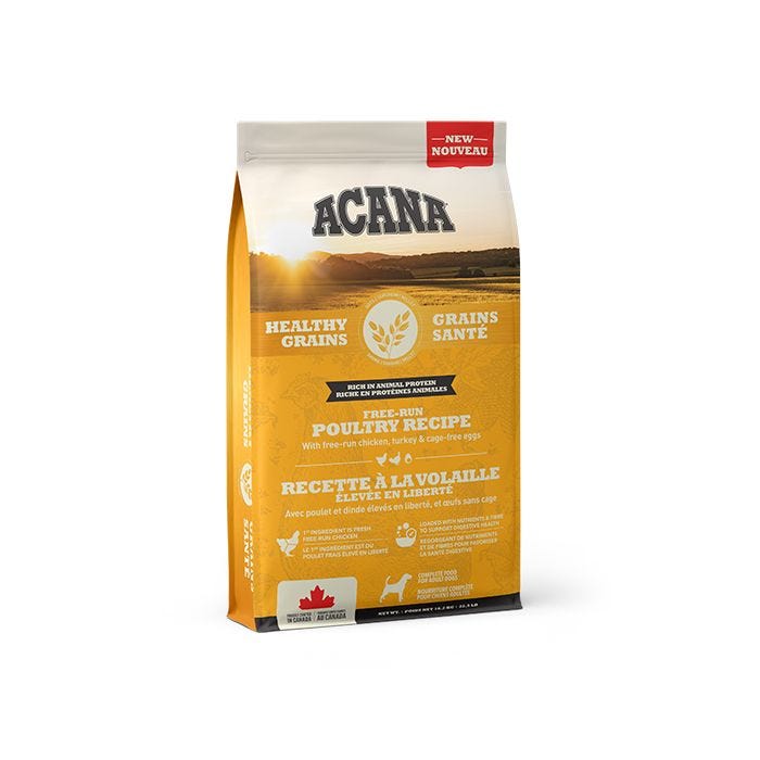 Acana Healthy Grains Free Run Poultry Dog Food Wooftown.ca