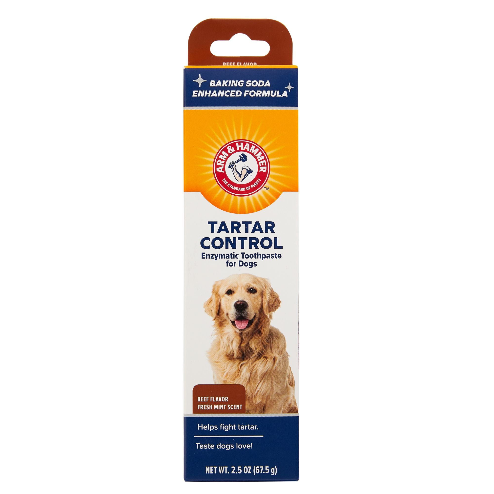 Arm & Hammer Tartar Control Enzymatic Toothpaste for Dogs - Beef  (2.5oz)
