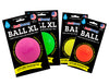 RuffDawg Indestructible Rubber Ball Dog Toy - Assorted Colours