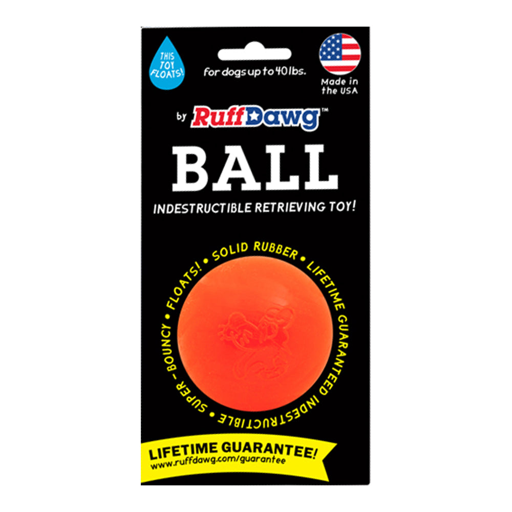 Large rubber deals ball for dogs