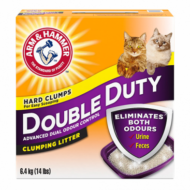 Arm Hammer Double Duty Clumping Cat Litter 6.4kg 14lb Wooftown