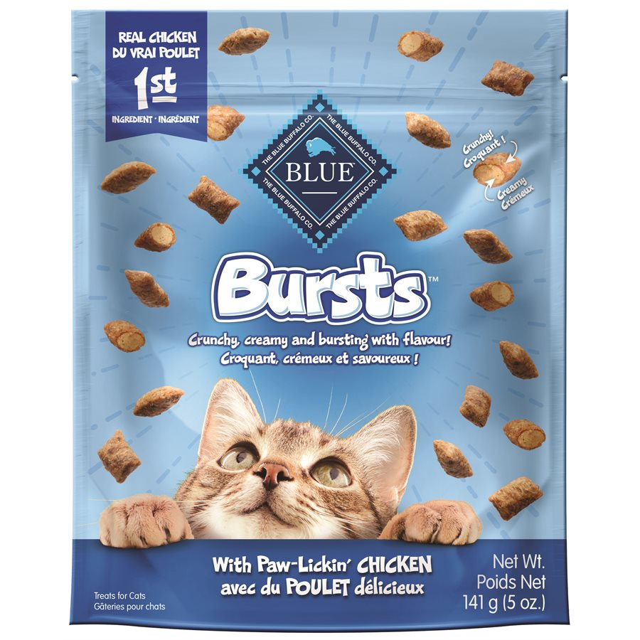 Blue Bursts Chicken Filled Cat Treats