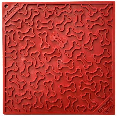 SodaPup Enrichment Lick Mat - Bones Design