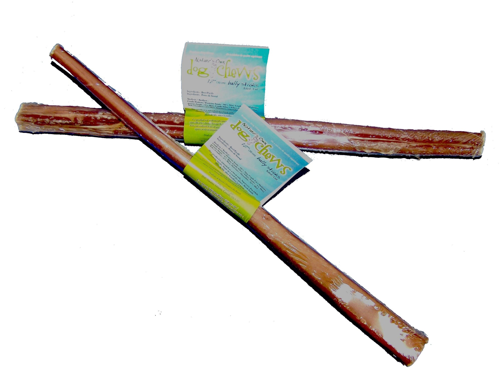 Nature's Own Odour Free Bully Sticks Wooftown.ca