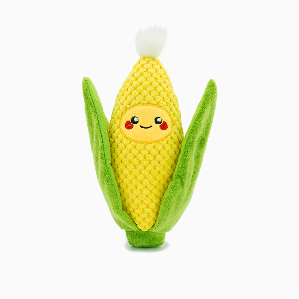 HugSmart Fuzzy Friendz Camping Pups - Corn Dog Toy