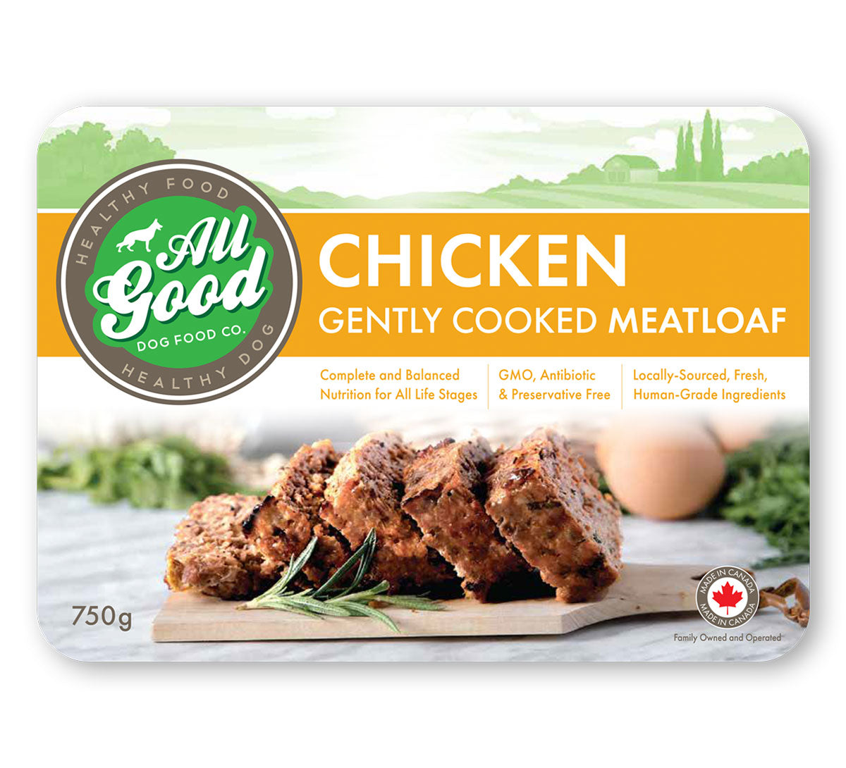 All Good Dog Food - Chicken (750g)