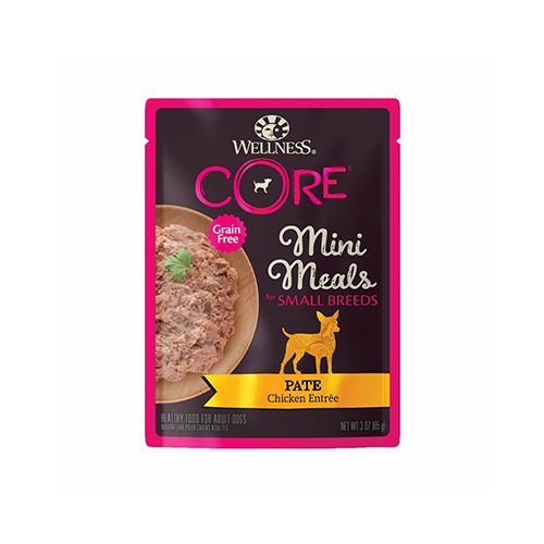 Wellness Core Small Breed Mini Meals Chicken Entr e P t GF Wet