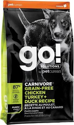 Go! Solutions Carnivore Chicken, Turkey & Duck GF Puppy Dog Food