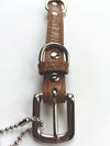 Wooftown Simple Leather Collar - Cognac (8&quot;)