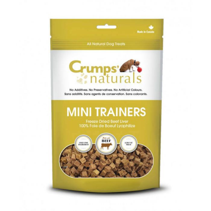 Crumps Naturals Mini Trainers Freeze-Dried Beef