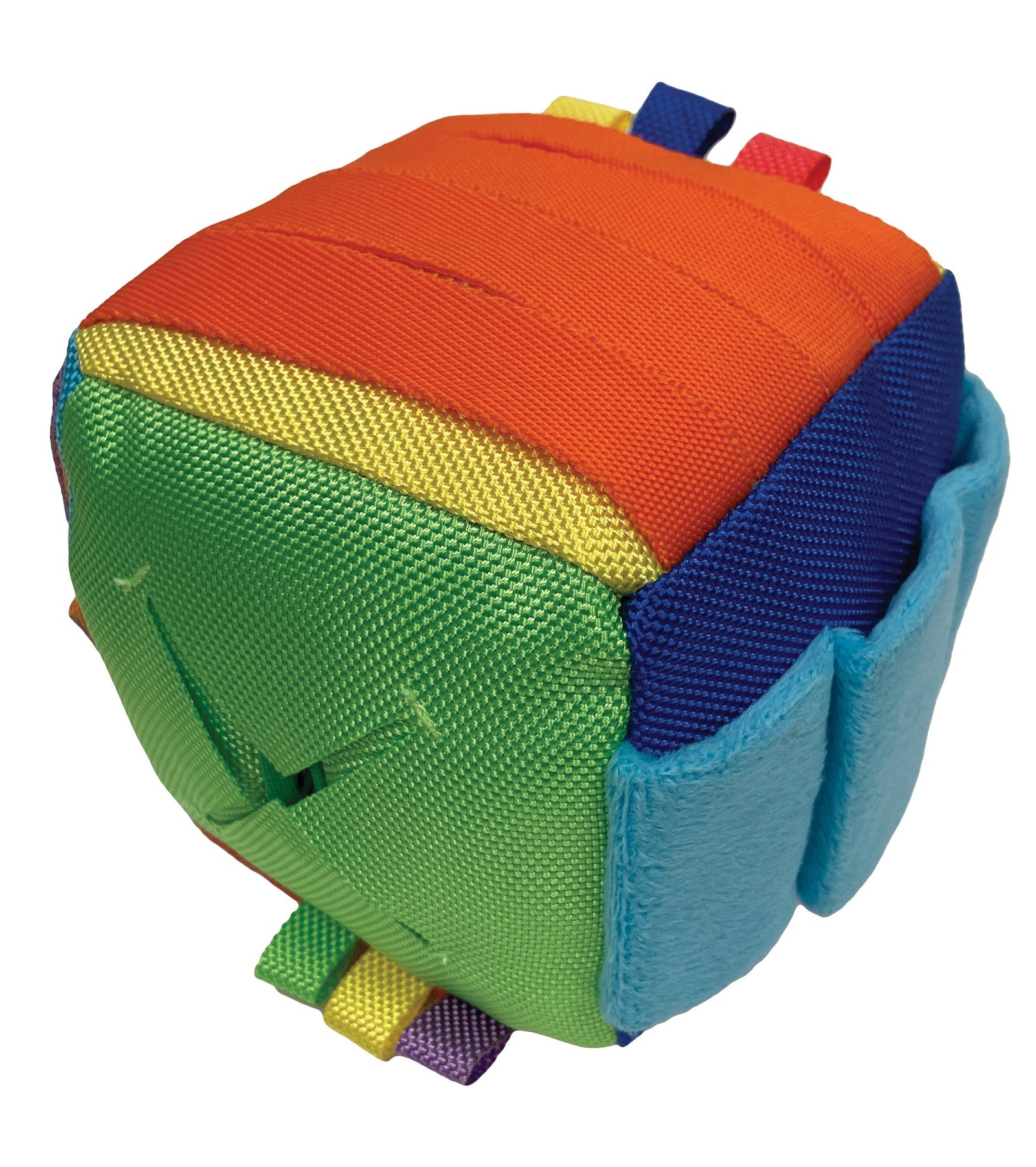 FouFouBrands Hide n Seek Activity CUBE Dog Toy (4.5")