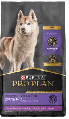 Pro plan sport turkey and deals barley