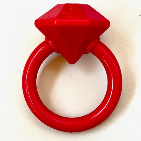 SodaPup Nylon Diamond Ring - Puppy Teething Dog Toy