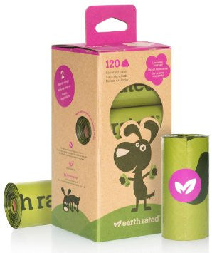 Earth Rated Scented Refill Rolls (8 rolls/120 bags)