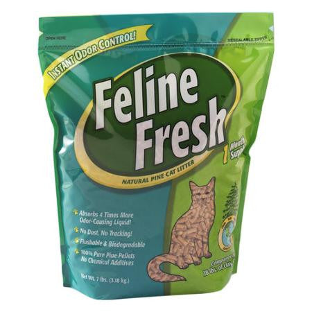 Feline Fresh Natural Pine Pellet Cat Litter