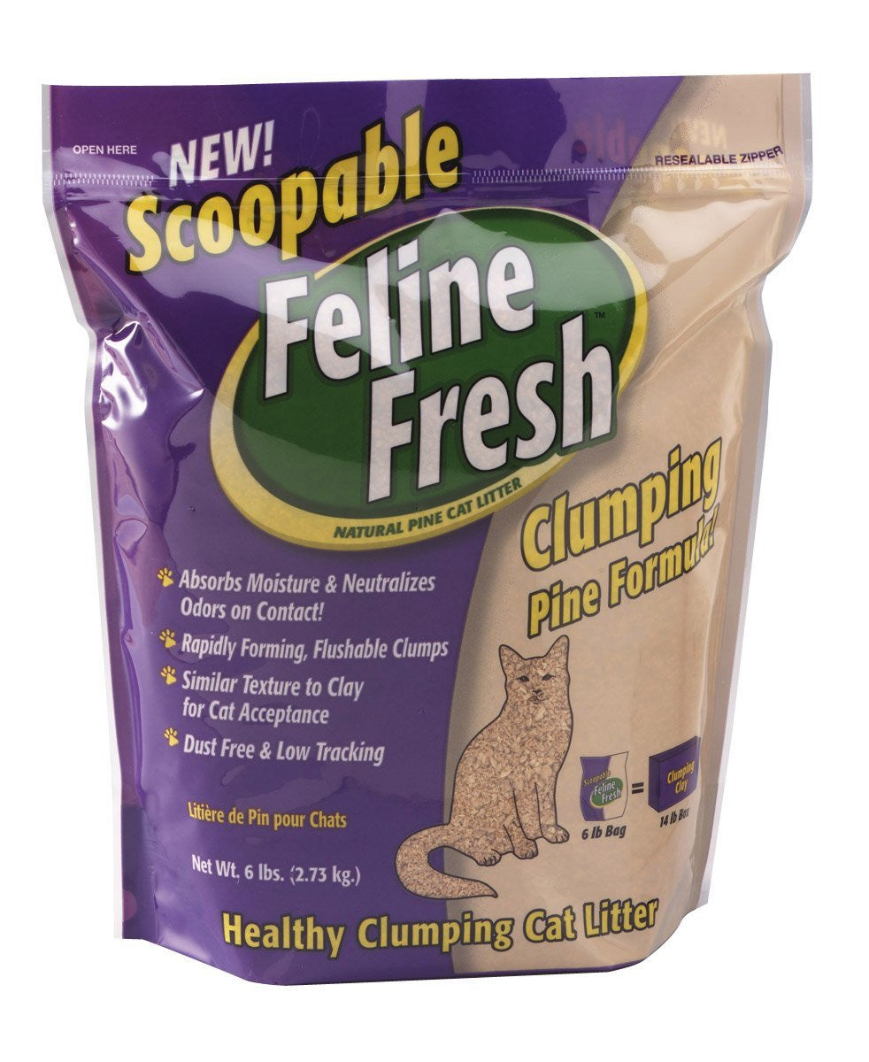 Natural pine shop pellet cat litter