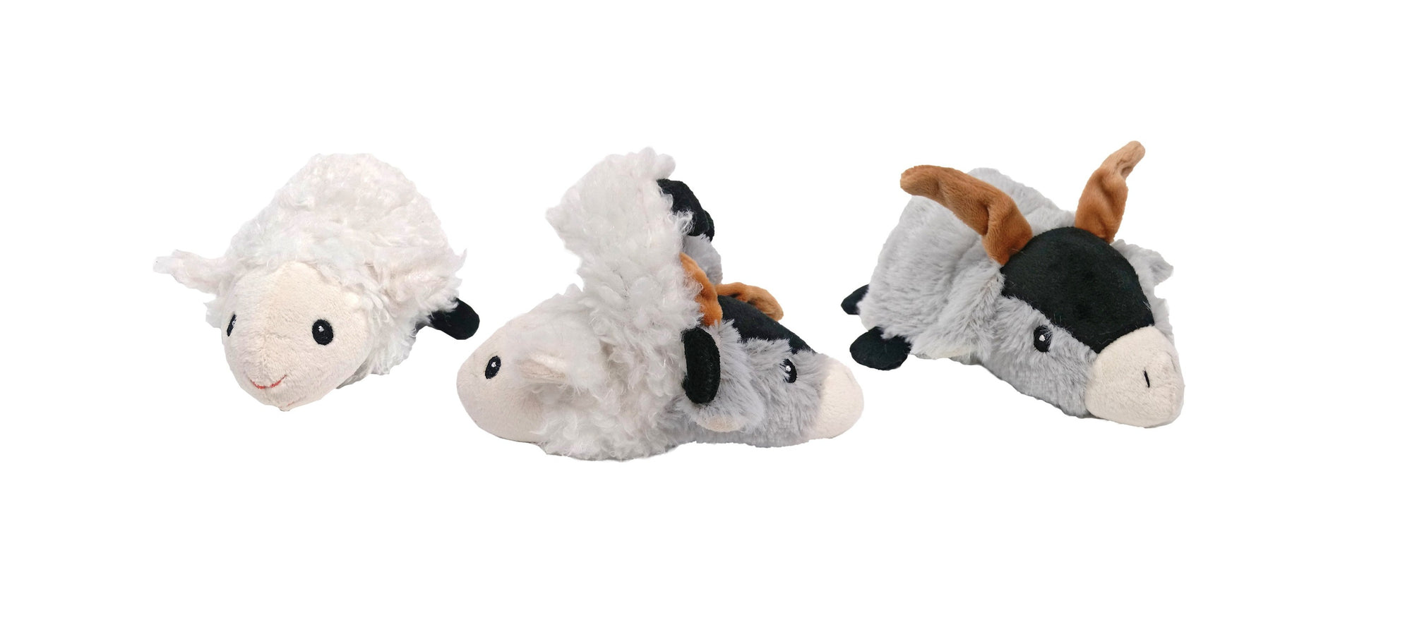 SPOT Flip a Zoo Barnyard - Sheep & Ram Dog Toy (8")