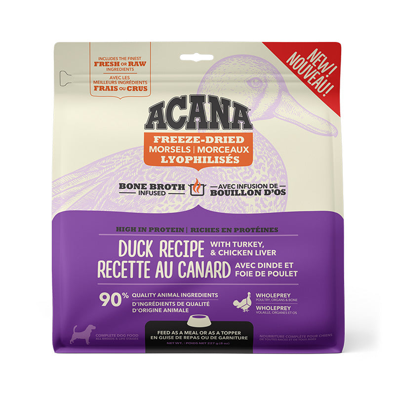 Acana Duck Freeze Dried Dog Food Wooftown