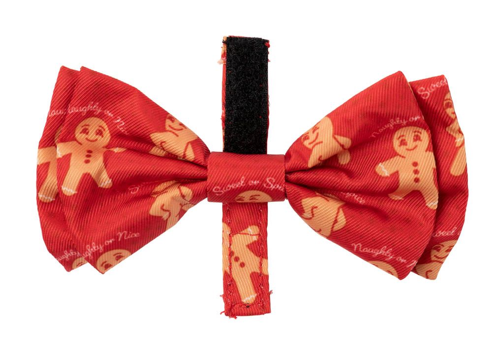 FuzzYard Holiday Bowtie - Naughty Ginger