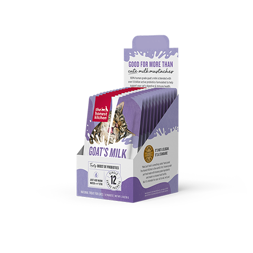 The Honest Kitchen Goat&#39;s Milk with Probiotics Supplement Sachet For Cats (0.1oz/3g)