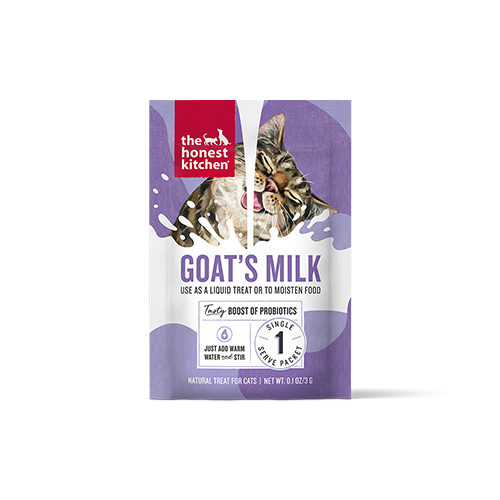 The Honest Kitchen Goat's Milk with Probiotics Supplement Sachet For Cats (0.1oz/3g)