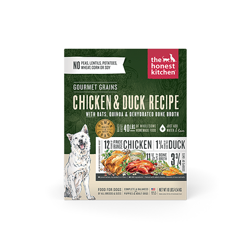 The Honest Kitchen Gourmet Grains - Chicken & Duck Dehydrated Dog Food