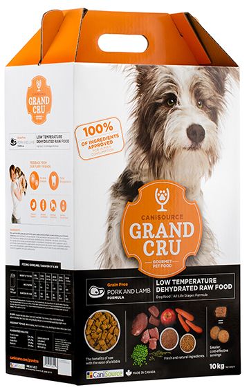 CaniSource Grand Cru Pork Lamb Formula Dehydrated GF Dog Food