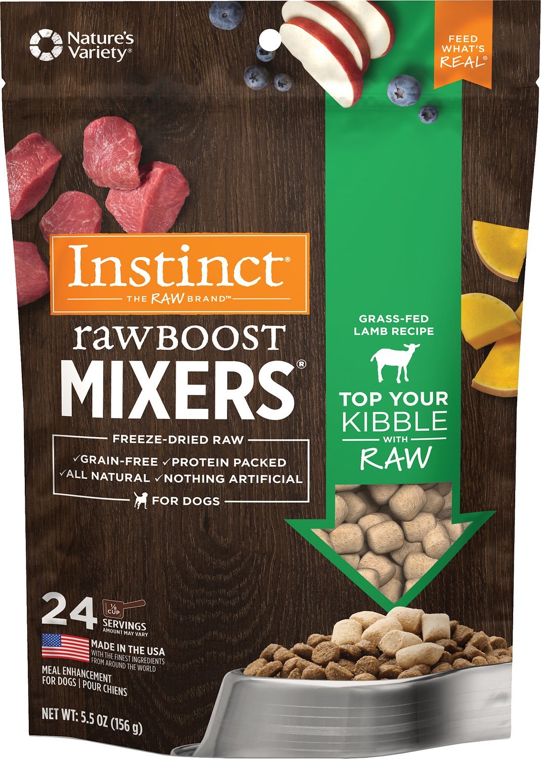 Instinct Dog RawBoost Mixers LAMB