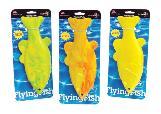 RuffDawg "The Minnow" It Floats Dog Toy - Assorted Colours (6")