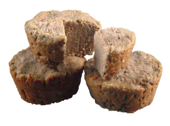 Canine Life Hormone Free Adult Dog Food Muffins - Variety Pack Lamb, Tuna, Salmon (20 pk)