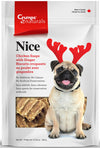 Crumps Holiday &quot;Nice&quot; Chicken Ginger Snaps Dog Treats (12.3oz/350g)