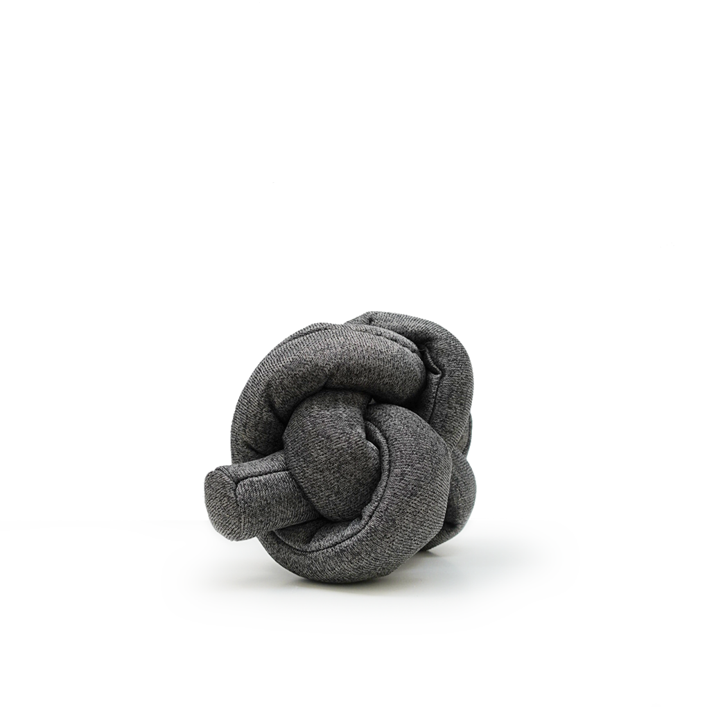 Lambwolf Collective - Nou with Crinkles Dog Toy - Charcoal