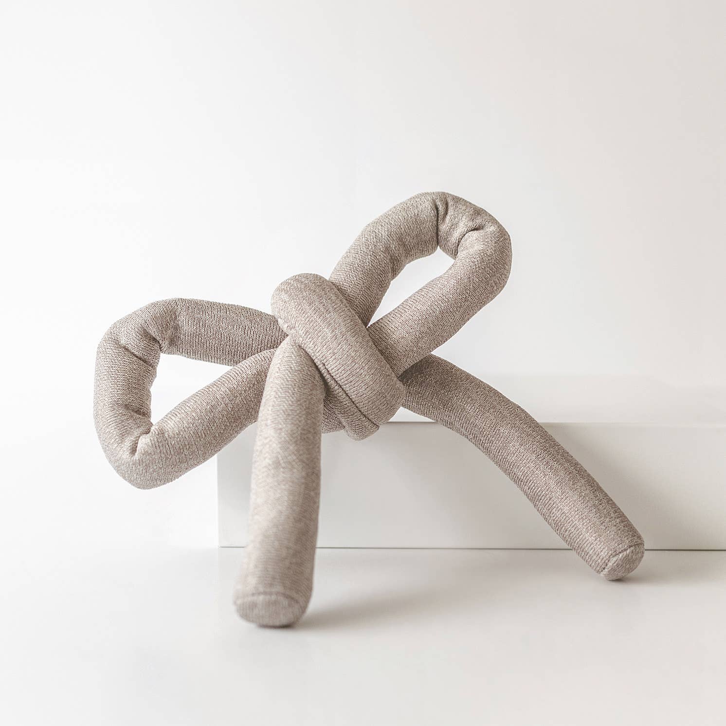 Lambwolf Collective - Nou with Crinkles Dog Toy - Light Grey