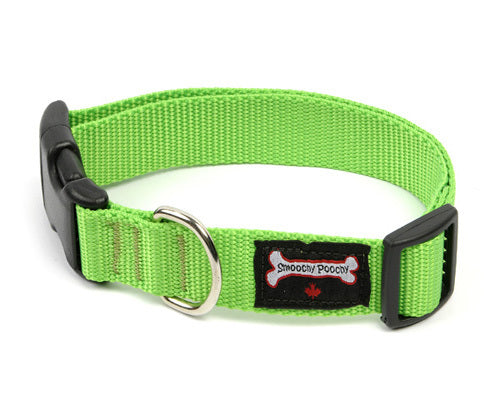 Smoochy Poochy Nylon Quick Release Clip Collar - Various Colours
