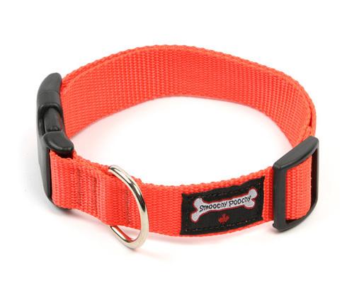 Smoochy Poochy Nylon Quick Release Clip Collar - Various Colours